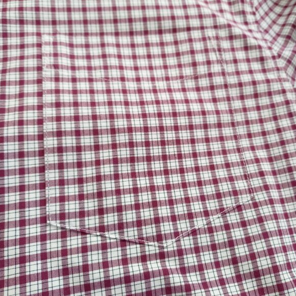 David Taylor Collection Men's Shirt – Long Sleeve Button-Down Plaid, Size S - Picture 7 of 9